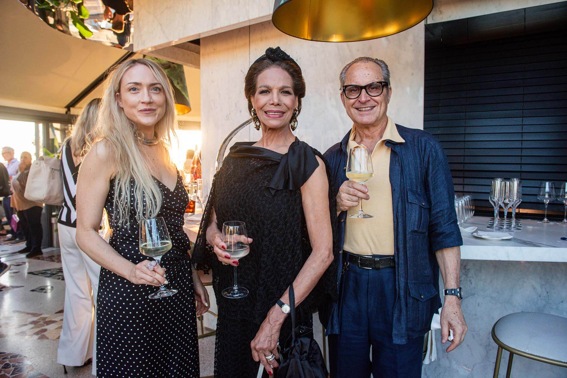Natalia Garcia Carbajo, Marisela Federici e Saverio Ferragina
